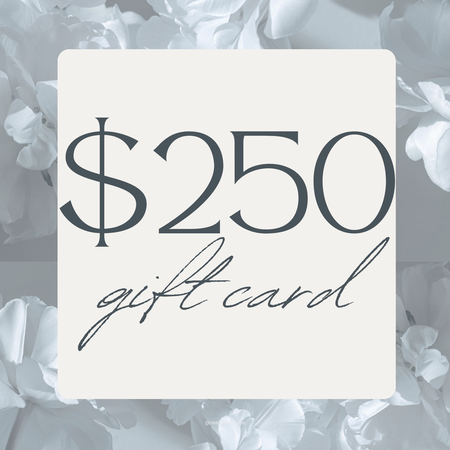 $250 Hollis Head Spa Gift Card