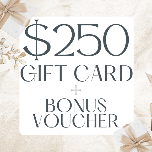 $250 Holiday Gift Card – Hollis Head Spa
