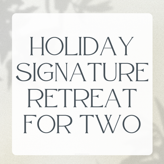 Holiday Signature Retreat Spa Package for 2 Guests