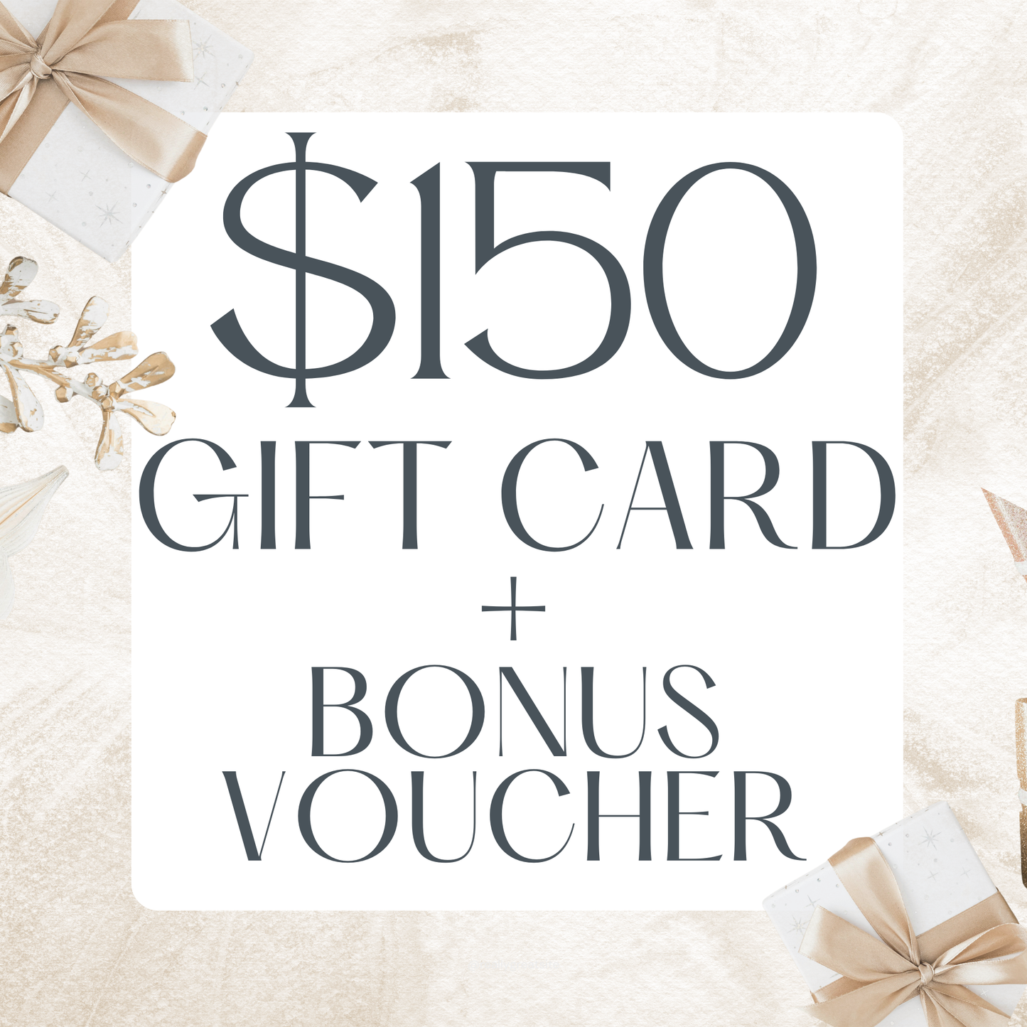 $150 Holiday Gift Card – Hollis Head Spa
