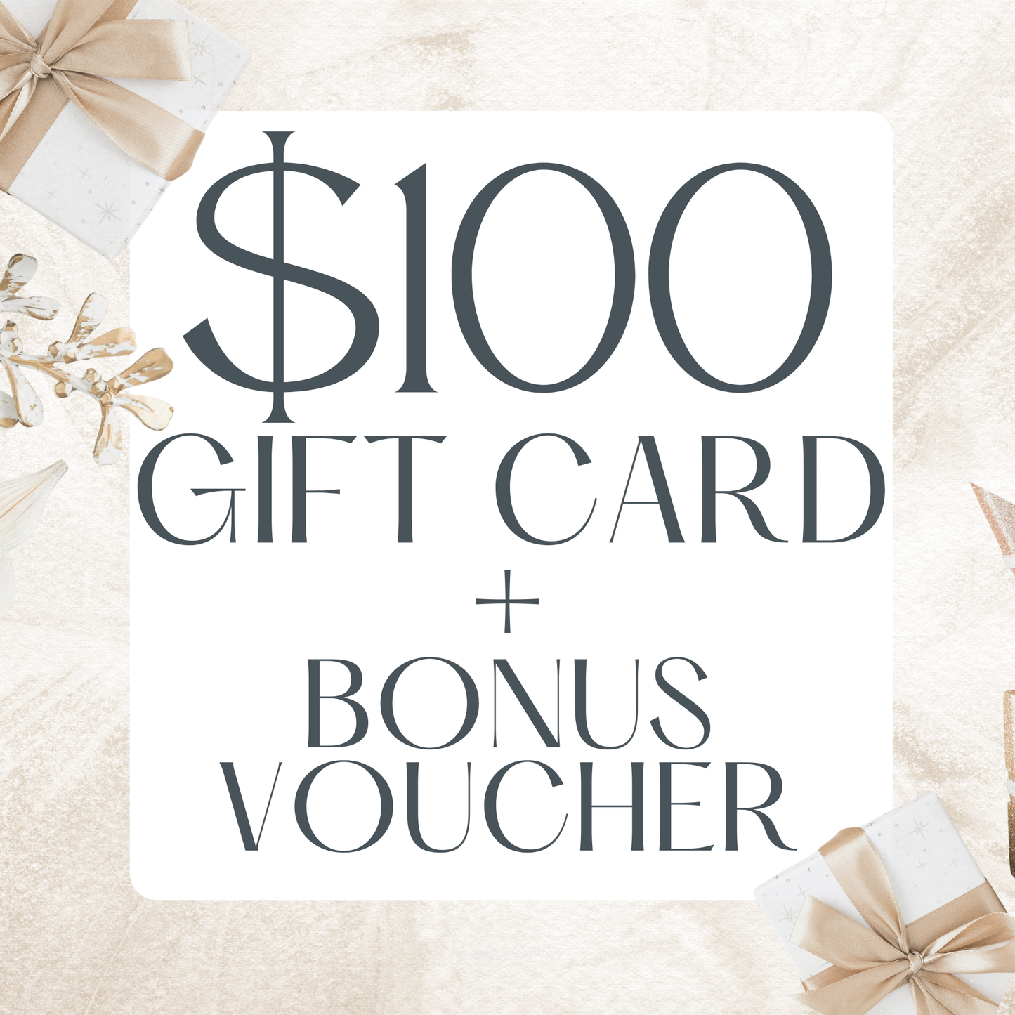 $100 Holiday Gift Card – Hollis Head Spa